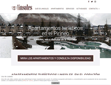 Tablet Screenshot of linsoles.com